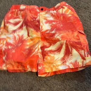 Reel Legends Tropical Orange Men's Shorts 
Sz L